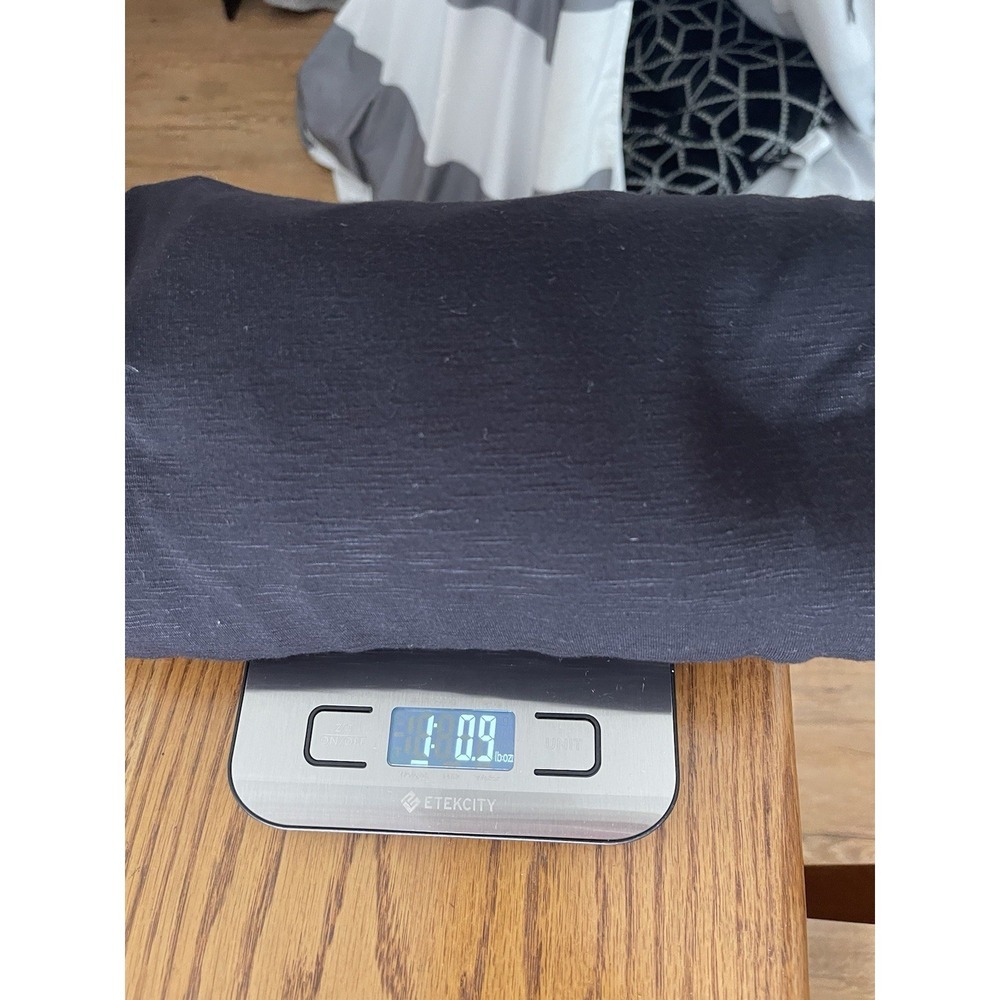White House Black Market Slub Knit Wrap Wide Leg Cropped Black Pants Small - Picture 7 of 14